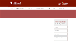 Desktop Screenshot of dychterlaw.com