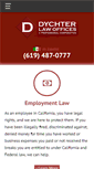 Mobile Screenshot of dychterlaw.com